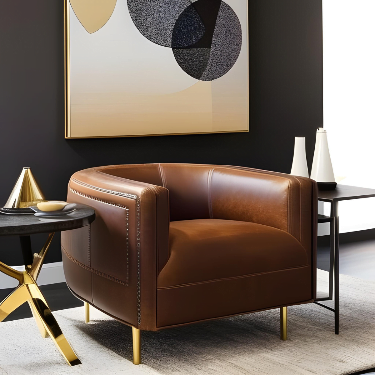 Elevate Your Space: The Ultimate Guide to Choosing Leather Accent Chairs for Living Room 