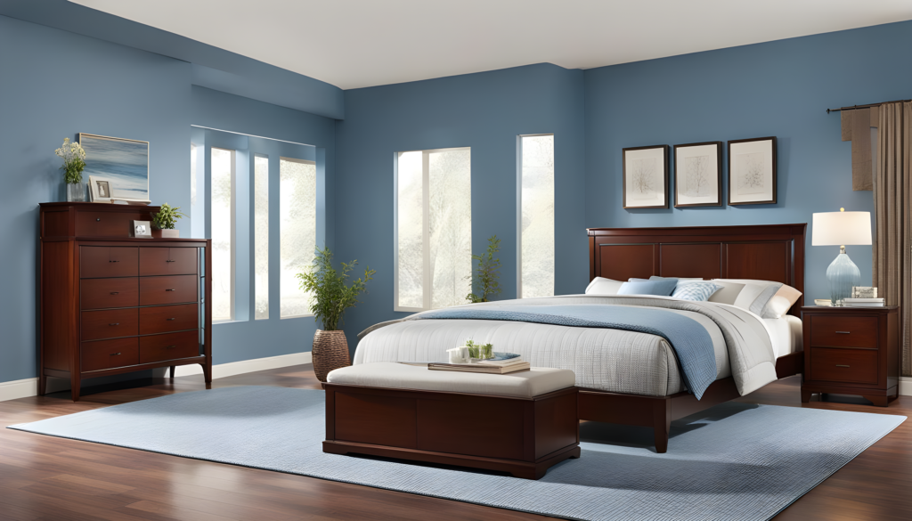 What Colors Go with Cherry Wood Bedroom Furniture?