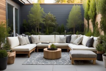 Outdoor seating arrangement ideas