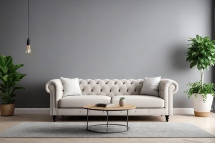 modern Chesterfield sofa